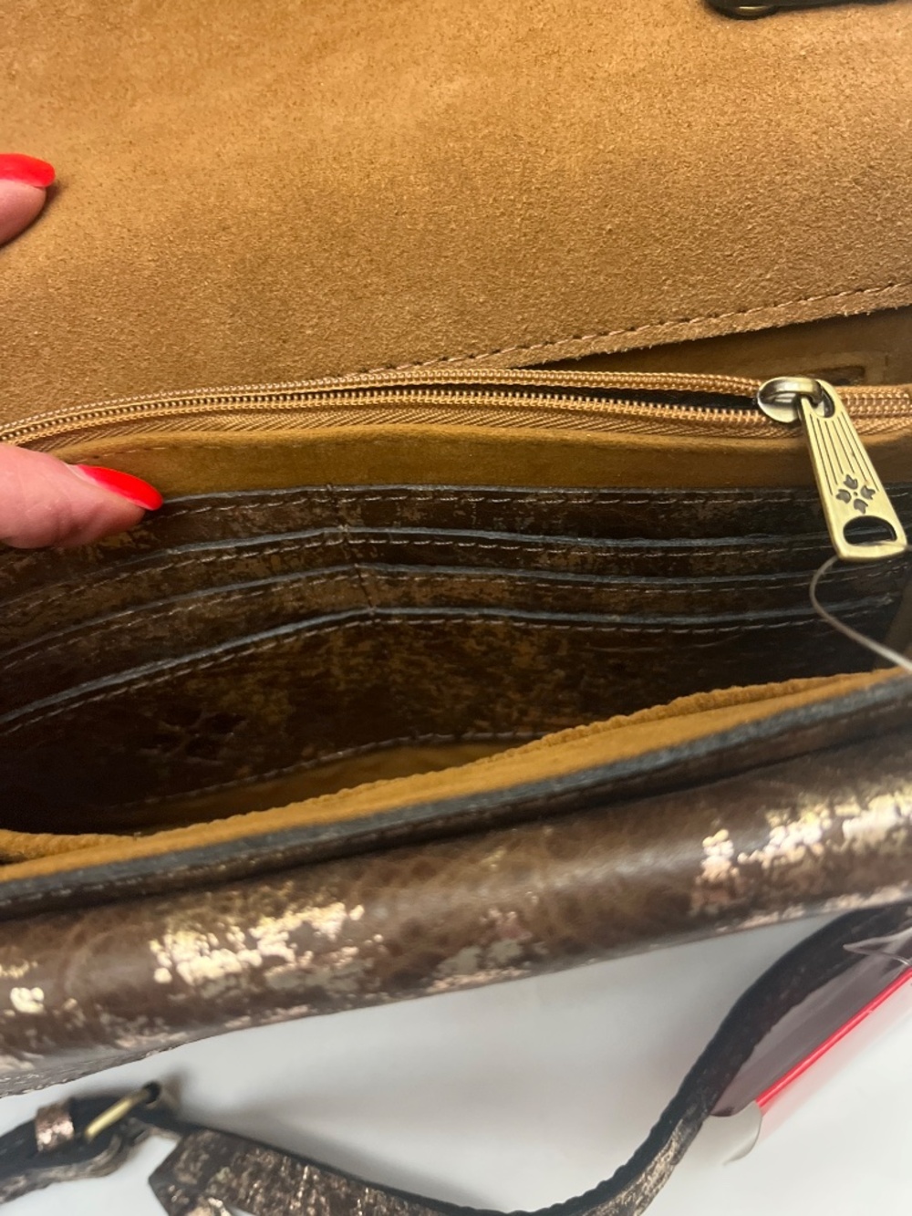 NWT Patricia Nash Specialty Cassano Leather Bag. - Picture 10 of 15